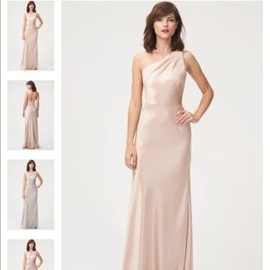 Jenny Yoo Bridesmaid Dress Lena - Petal Satin